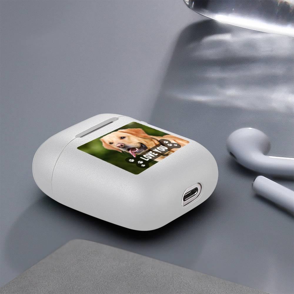 Custom Photo Airpods Case Earphone Case Transparent Cute Pet - Avatar - soufeelus