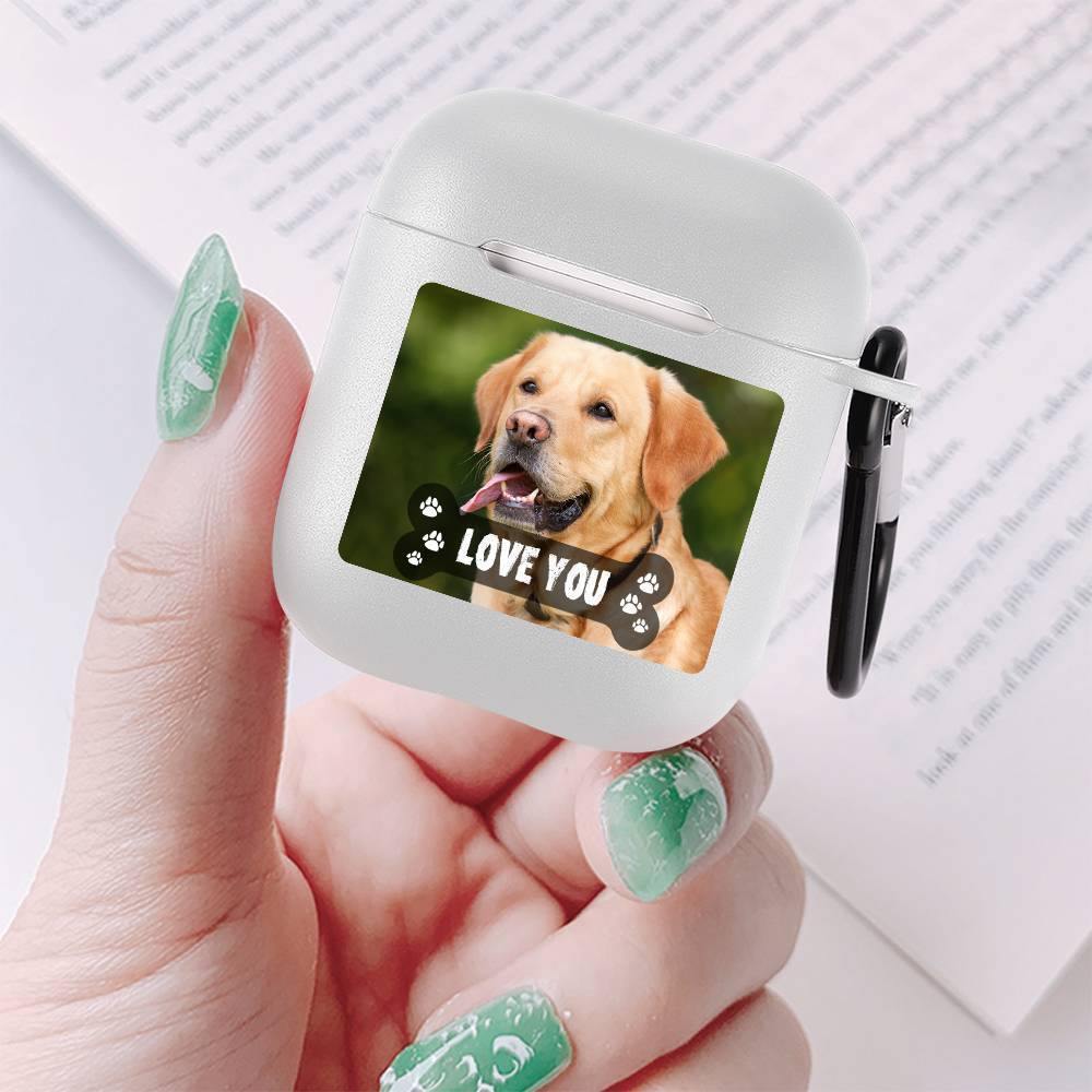 Custom Photo Airpods Case Earphone Case Transparent Cute Pet - Avatar - soufeelus