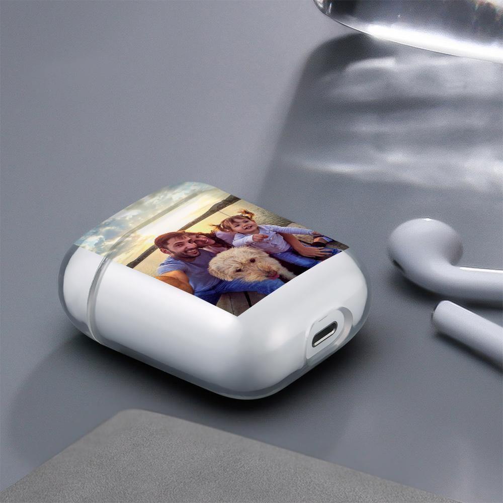 Airpods Case Photo Airpods Case for Airpods 2nd Transparent Family Gifts - soufeelus