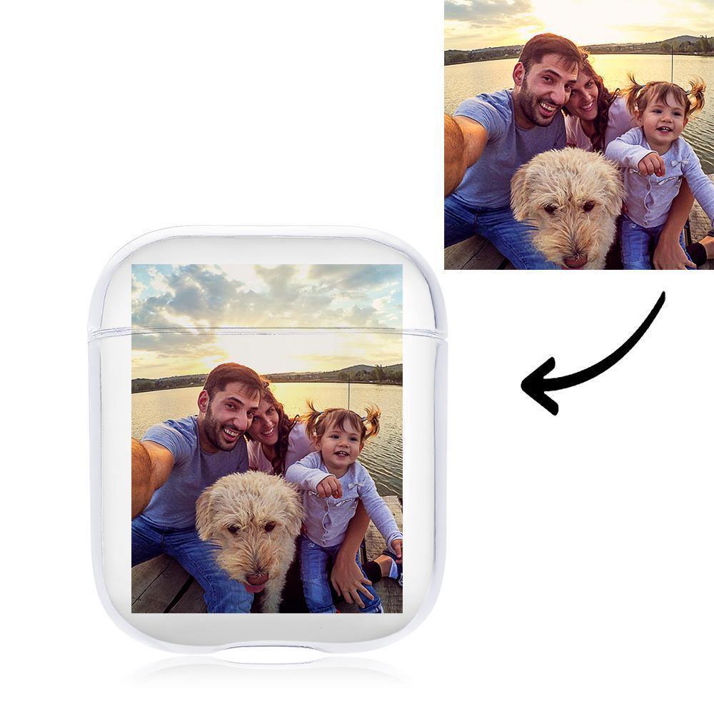 Airpods Case Photo Airpods Case for Airpods 2nd Transparent Family Gifts - soufeelus