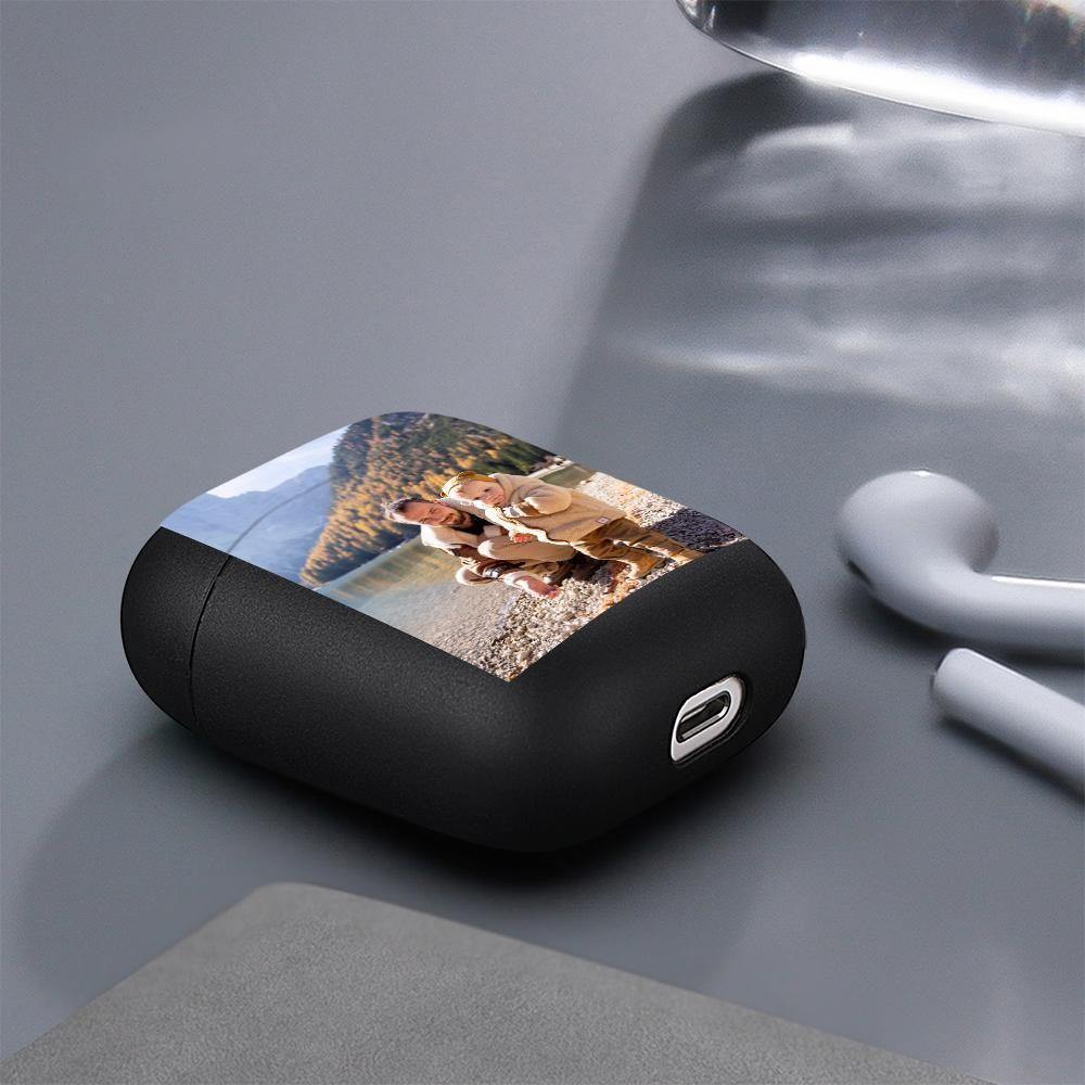 Custom Airpods Case Photo Airpods Case for Airpods 2nd Black - soufeelus