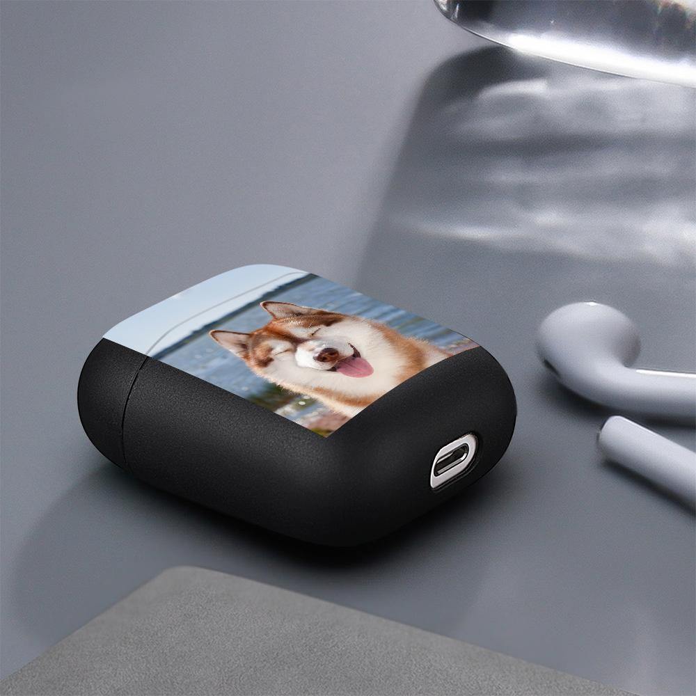 Airpods Case Photo Airpods Case for Airpods 2nd Black Cute Pet - soufeelus
