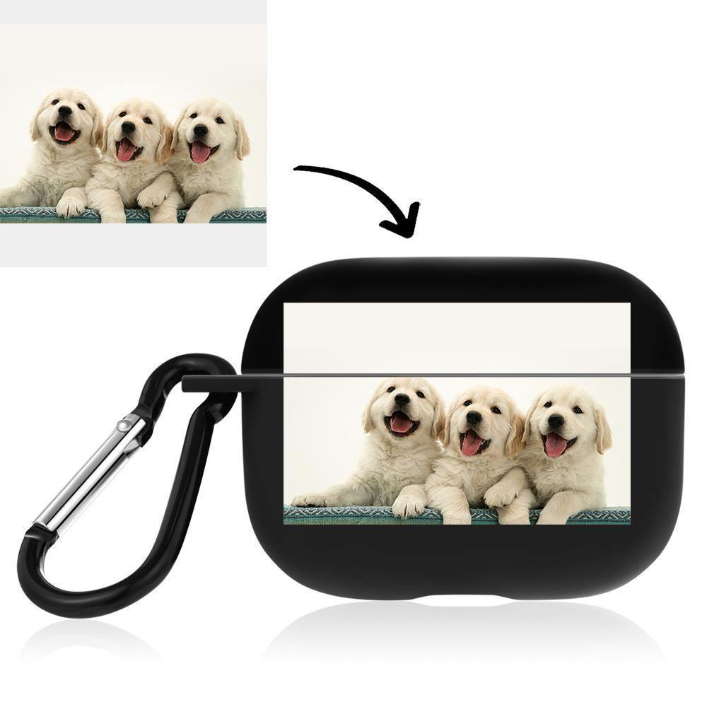 Airpods Case Photo Airpods Case for Airpods Pro Airpods 3nd Black Cute Pet - soufeelus
