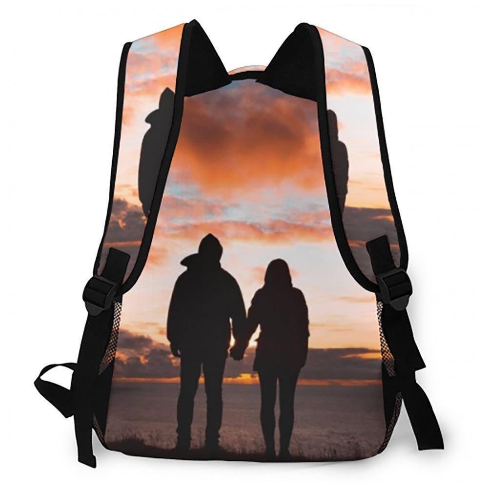 Custom All Print Photo Backpack Graduation Gifts - soufeelus