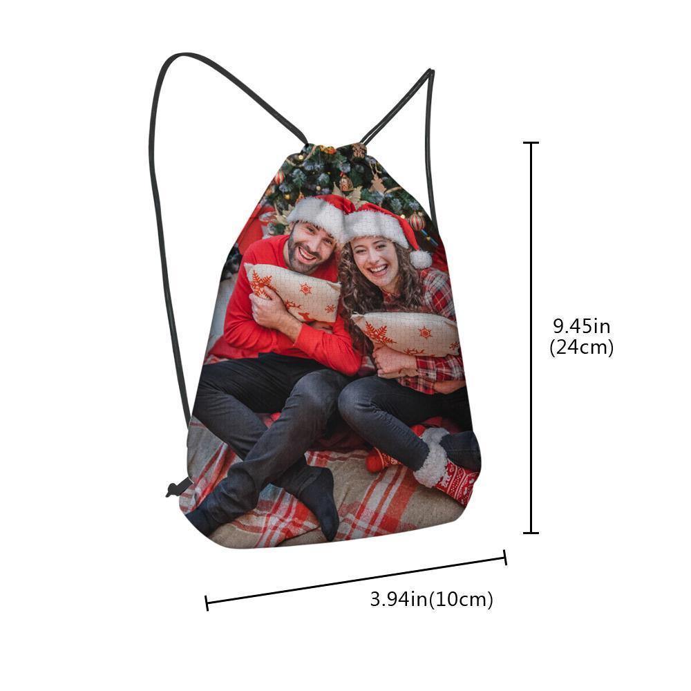 Custom Drawstring Bag Photo Sportpack for Your Baby - soufeelus