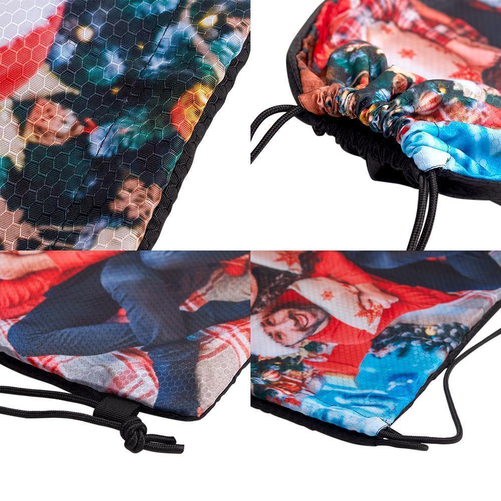 Custom Drawstring Bag Photo Sportpack for Your Baby - soufeelus