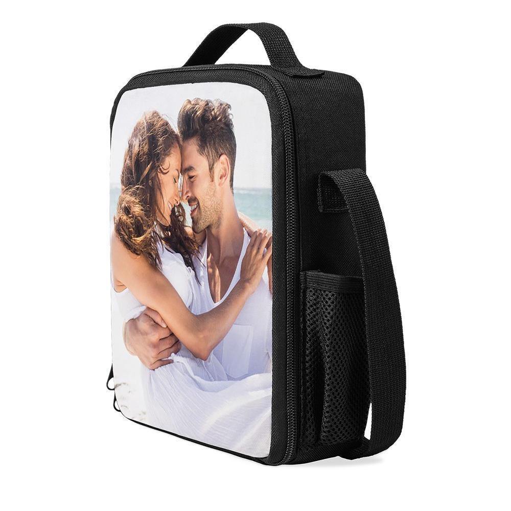 Custom Photo Insulated Lunch Bag for Girlfriend - soufeelus