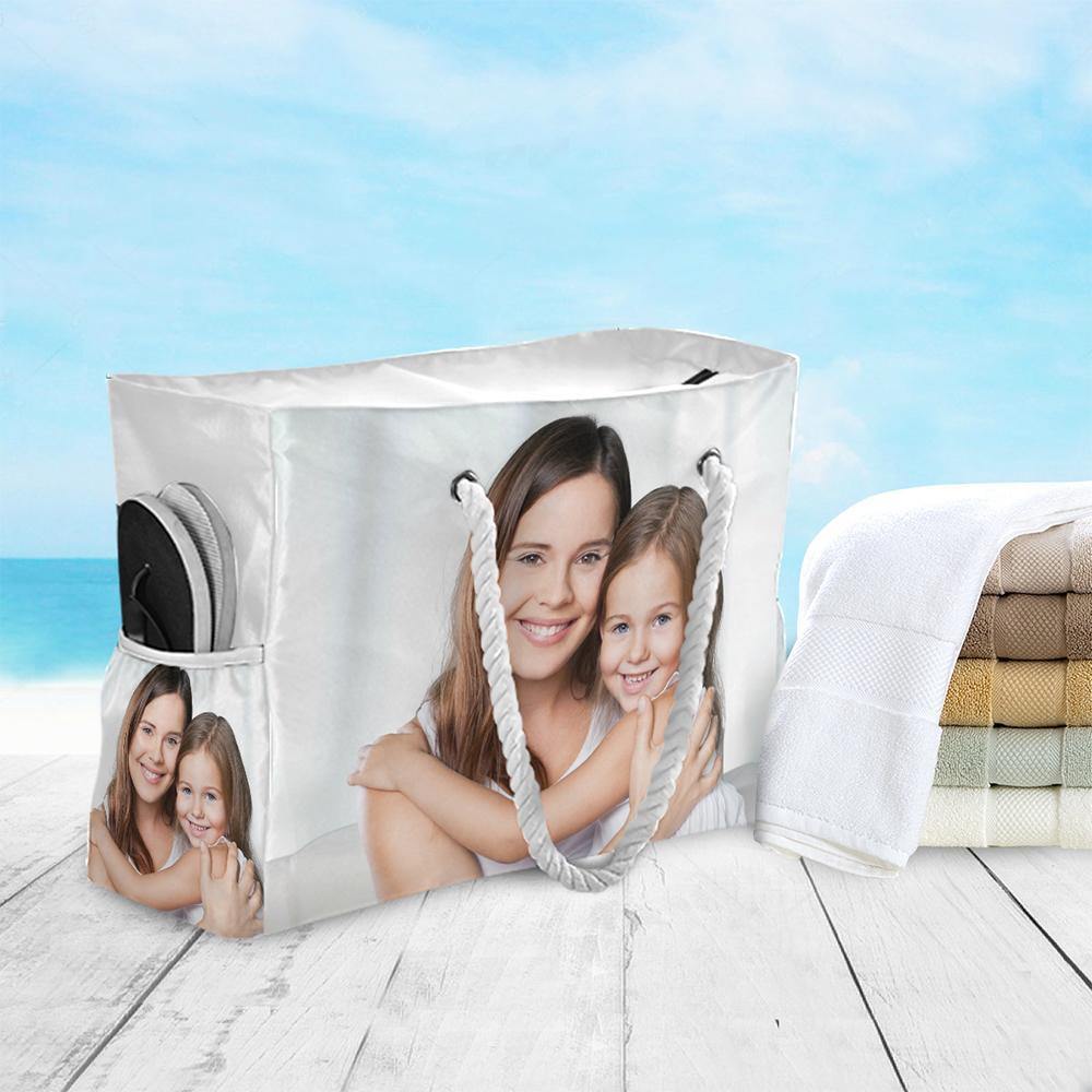 Photo Handbag Full Printed Mom & Baby - soufeelus