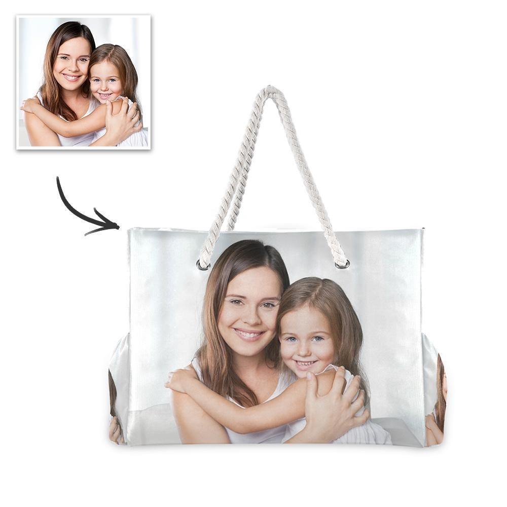Photo Handbag Full Printed Mom & Baby - soufeelus