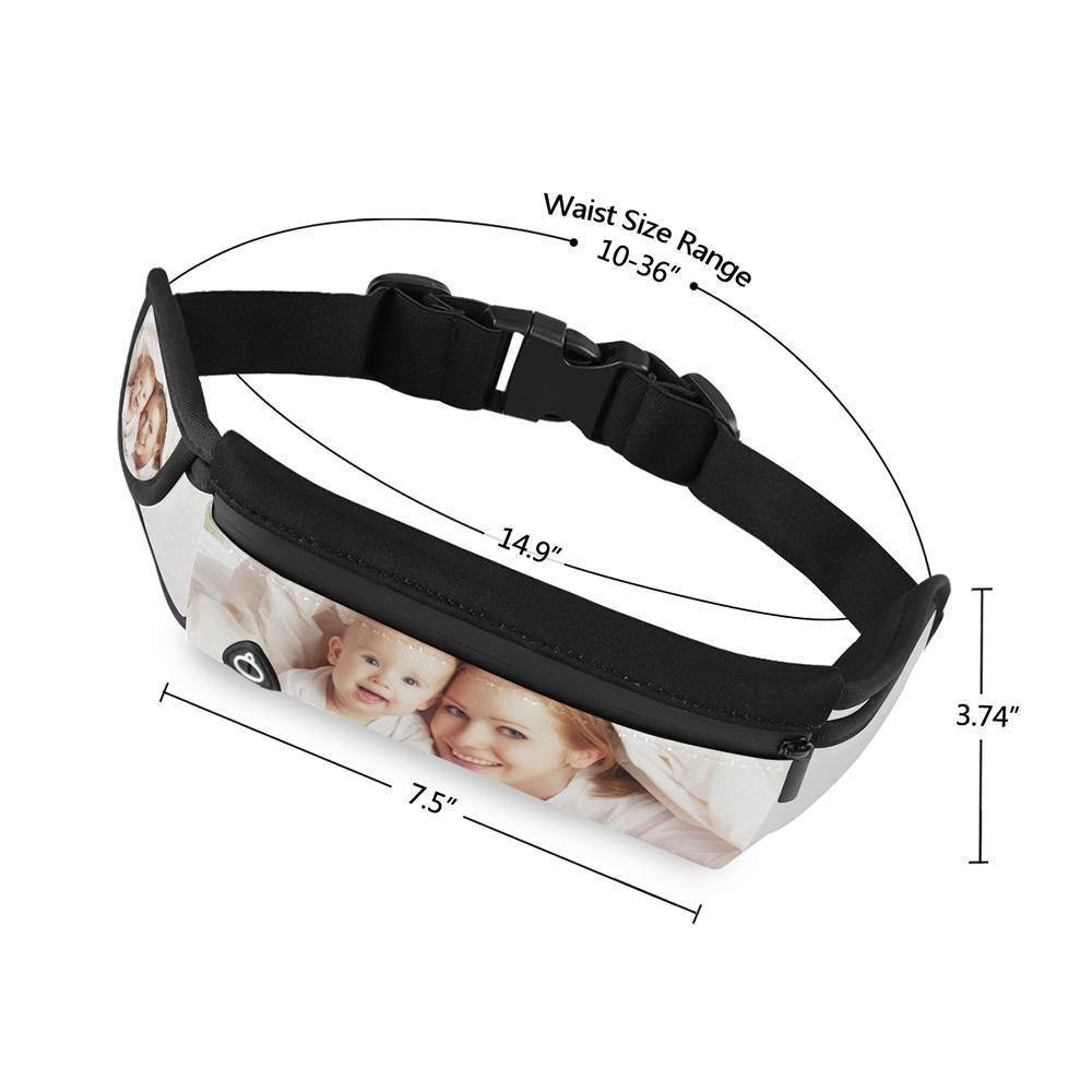 Photo Belt Bag Waist Bag Family Love - soufeelus