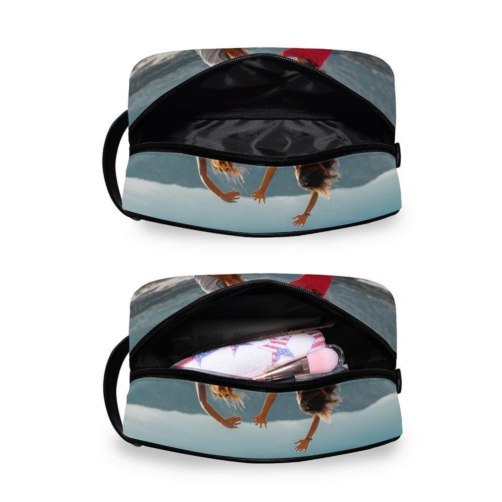 Photo Cosmetic Bag Useful - soufeelus