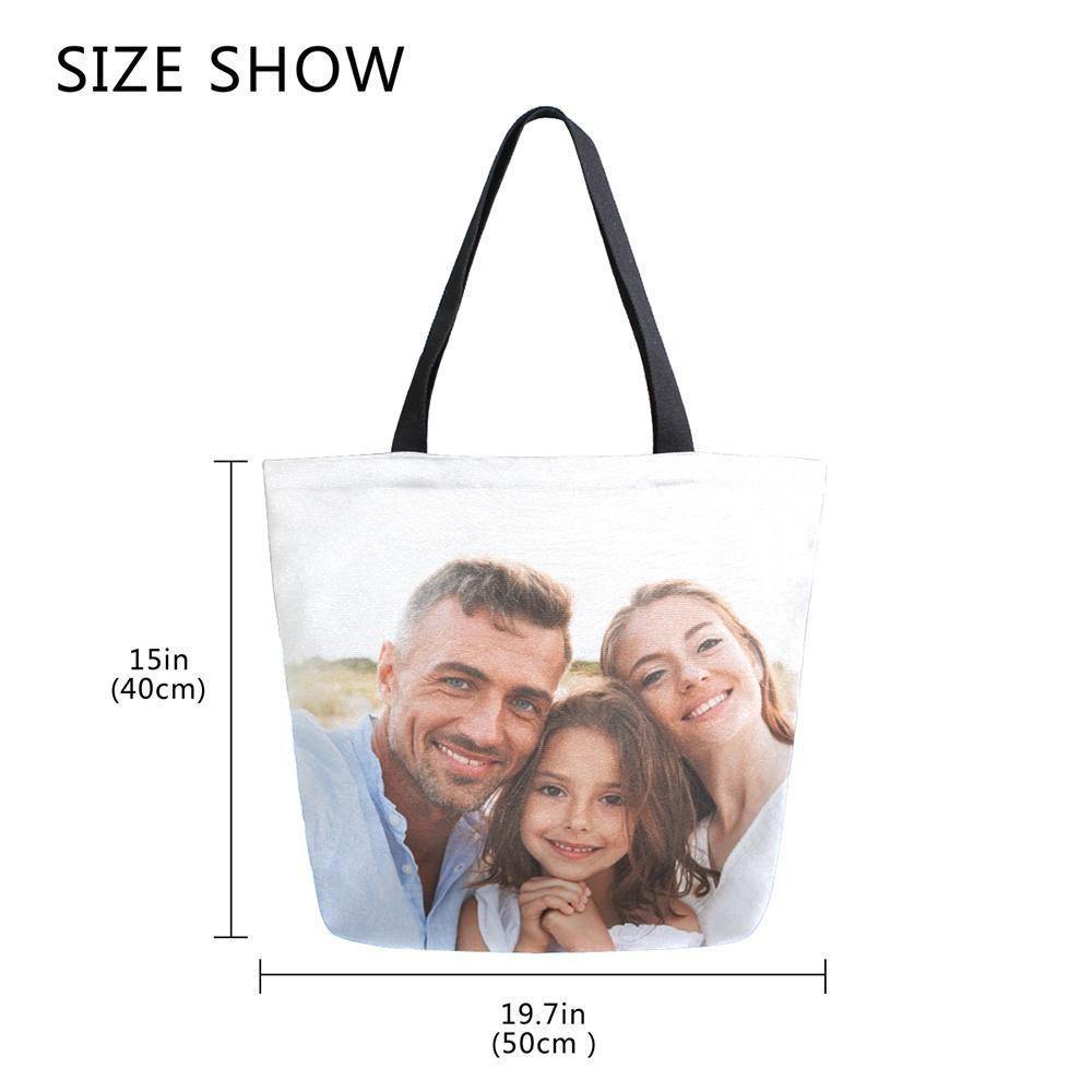 Photo Canvas Bag Warm Family - soufeelus