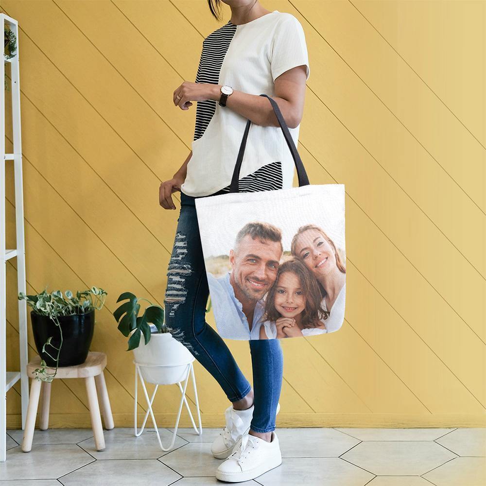 Photo Canvas Bag Warm Family - soufeelus
