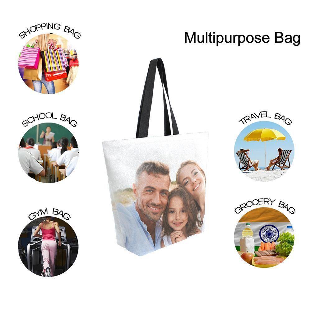 Photo Canvas Bag Warm Family - soufeelus