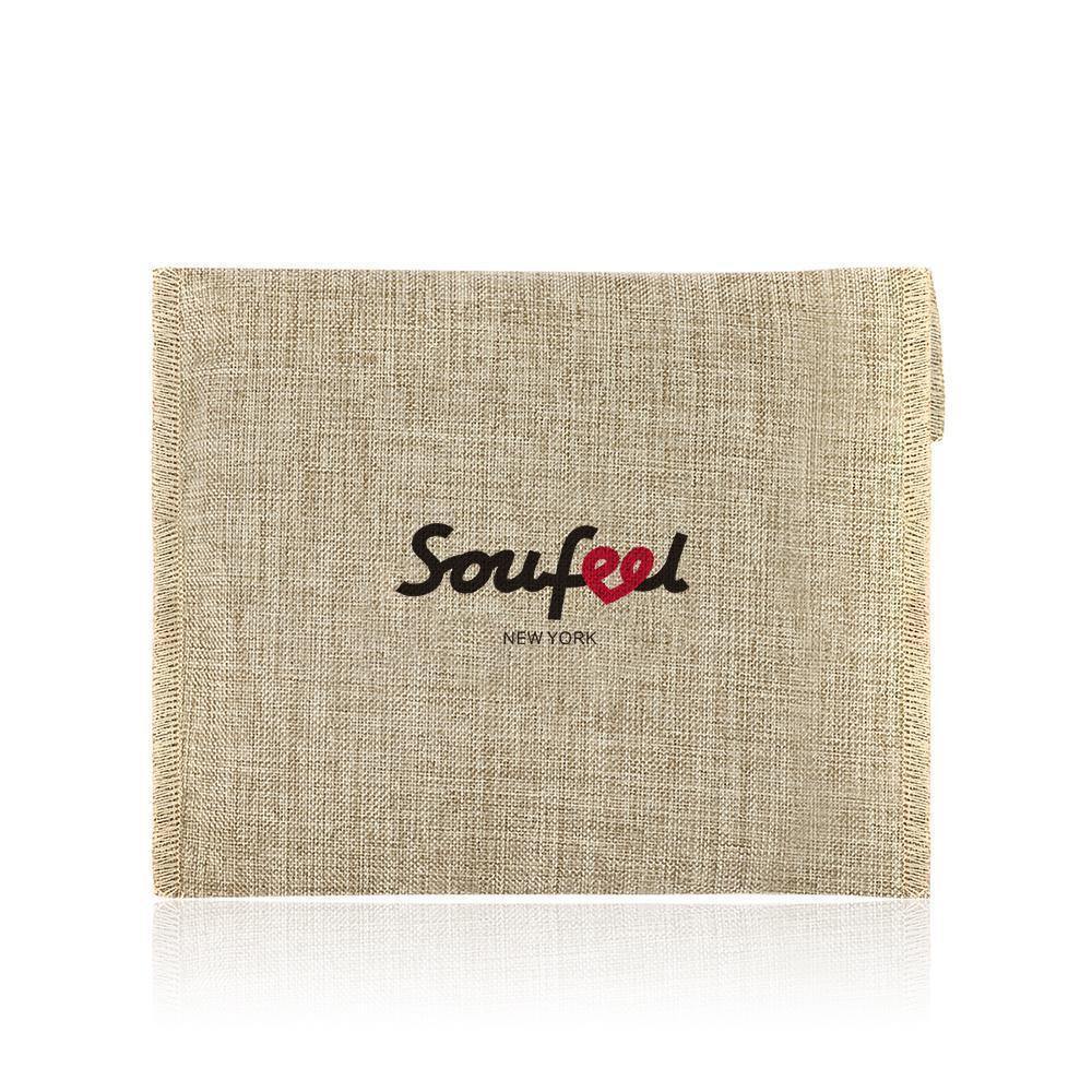Linen Short Wallet Bag Gift for Her/Him - soufeelus