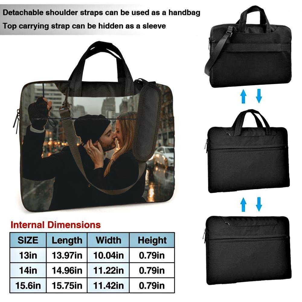 Custom Photo Laptop Bag Convenient for Office Worker 13inch - soufeelus