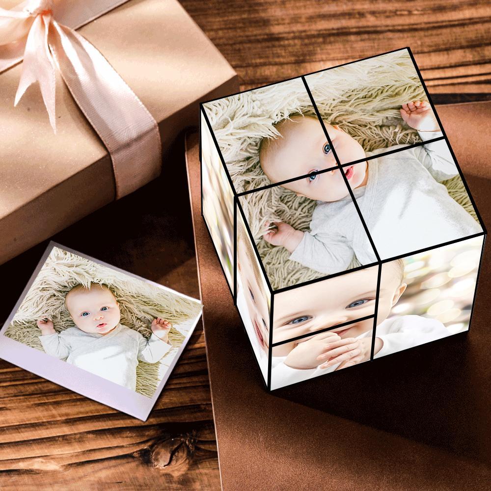 Photo Frame Rubic's Multiphoto Frame Personalized Picture Cube