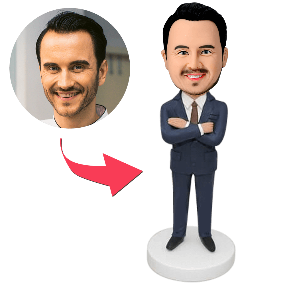 Crea La Tua Bobble-Head Personalizzata! Fatta A Mano Con Le Tue Foto - Regalo Originale Per Matrimoni, Compleanni E Divertimento