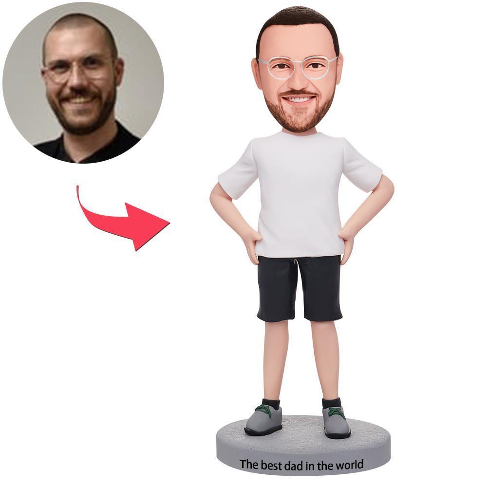 Custom Bobblehead With Engraved Text Multiple Styles - soufeelus