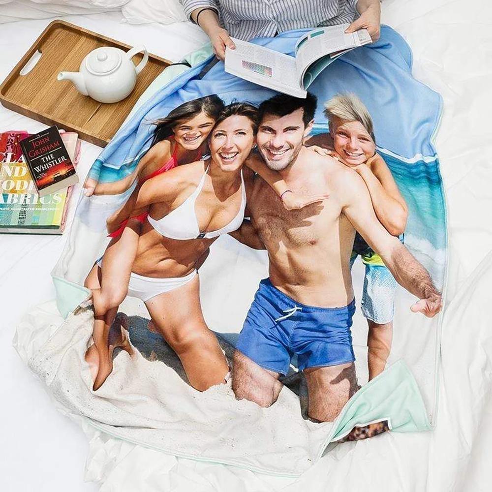 Custom Photo Blanket Mother Blanket Mom Blanket Mother In Law Blanket - Blanket For Mom - soufeelus