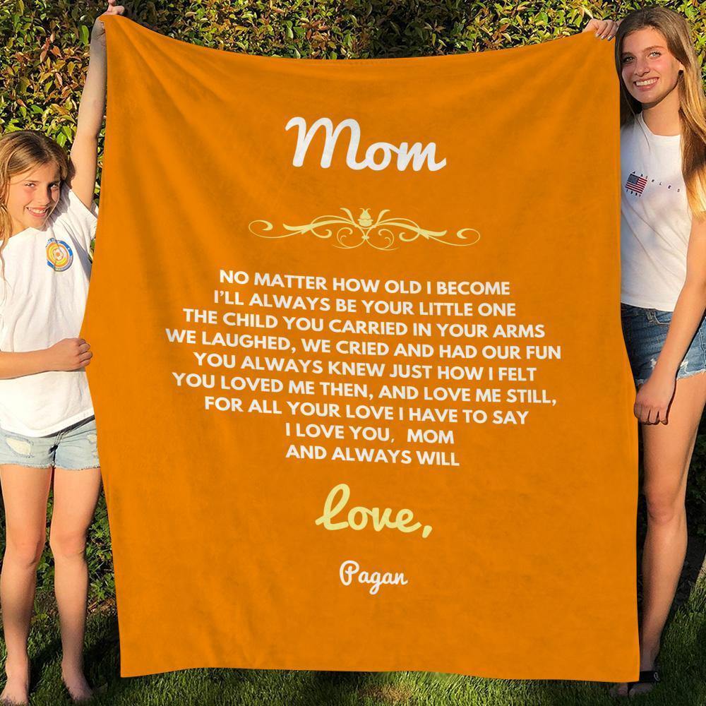 Custom Engraved Creative Blanket Personalized Memorial Gifts - soufeelus