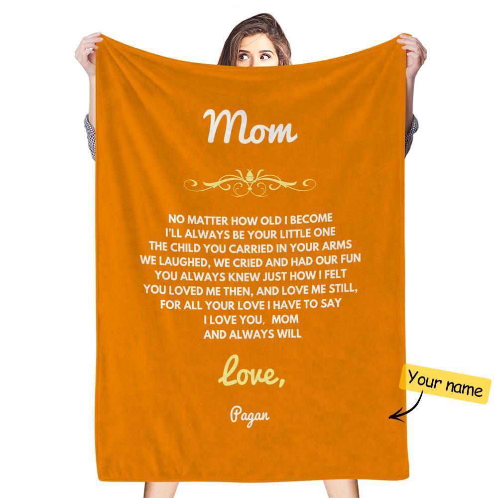 Custom Engraved Creative Blanket Personalized Memorial Gifts - soufeelus