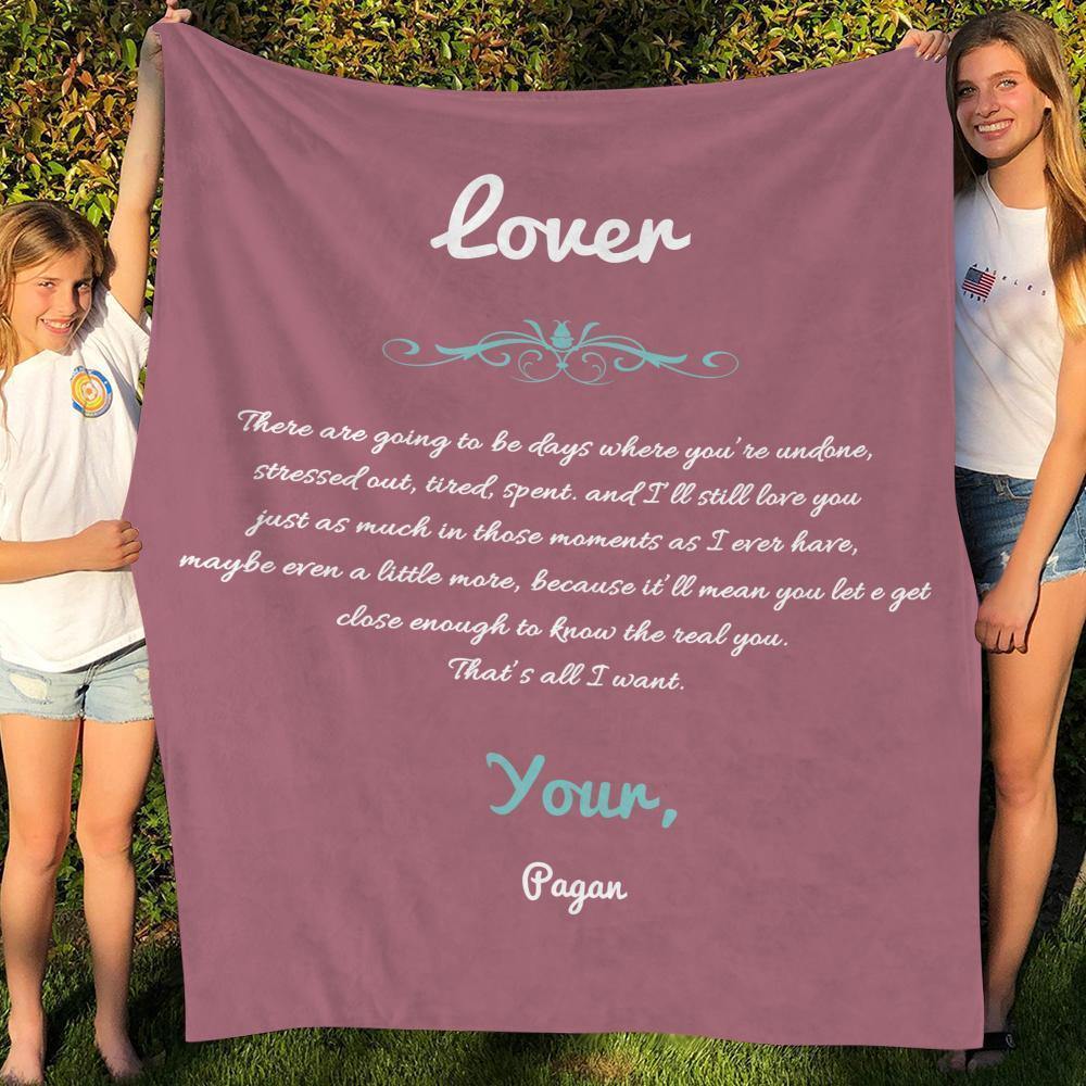 Custom Engraved Creative Blanket Personalized Memorial Gifts - soufeelus