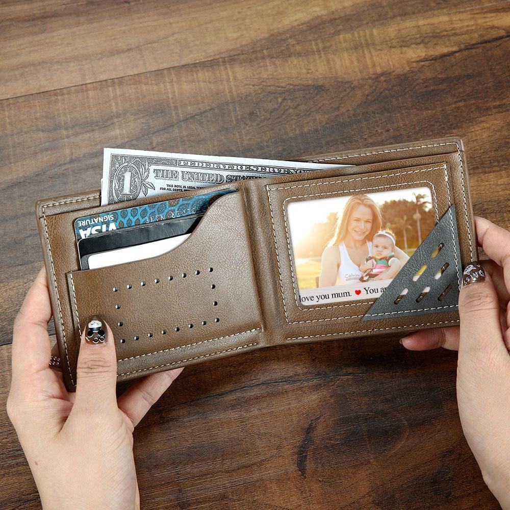 Custom Photo Wallet Insert Card Mother's Gifts Card - soufeelus