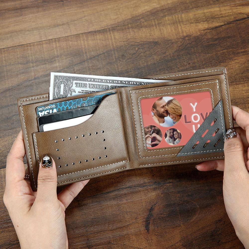 Photo Wallet Insert Card Love You Card - soufeelus