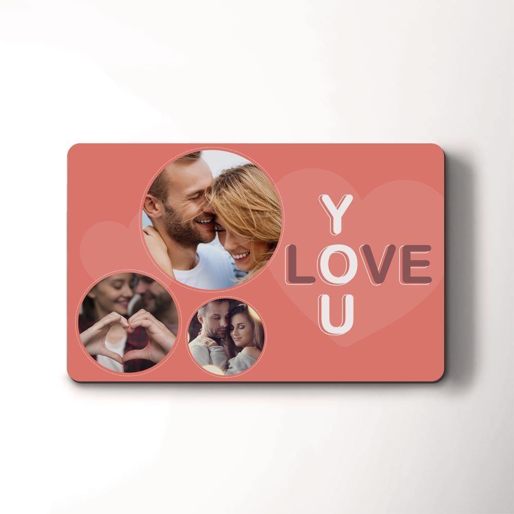 Photo Wallet Insert Card Love You Card - soufeelus