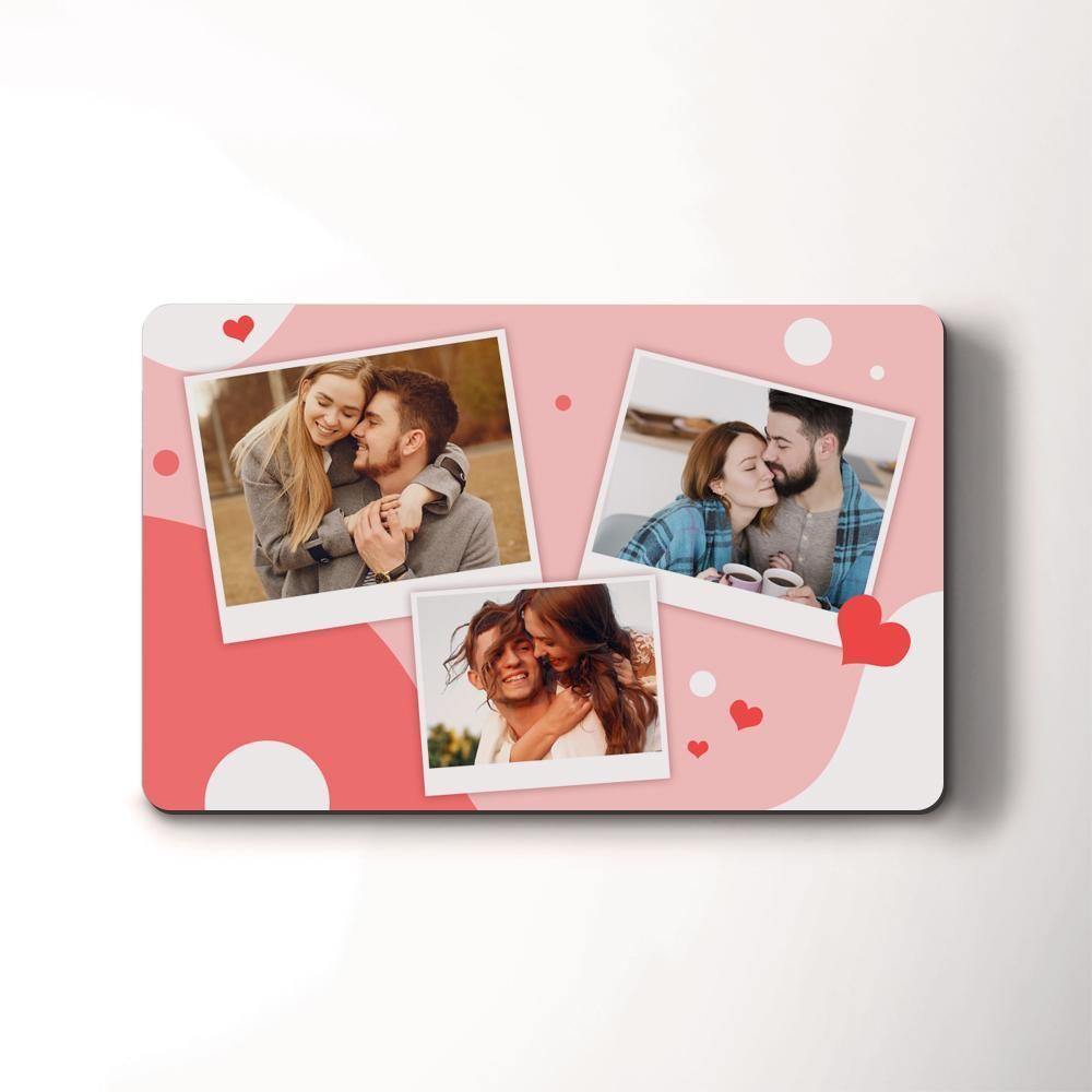 Custom Photo Card Photo Wallet Insert Card for Him - soufeelus