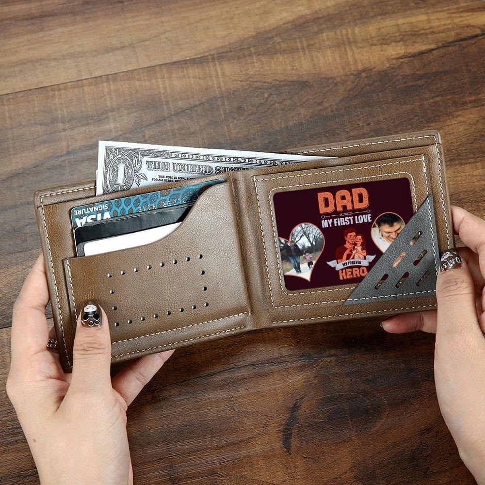 Photo Wallet Insert Card My Hero - Dad - soufeelus
