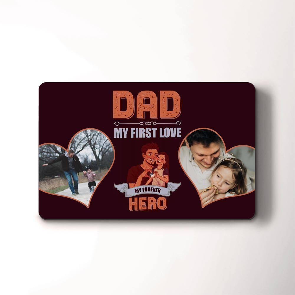 Photo Wallet Insert Card My Hero - Dad - soufeelus
