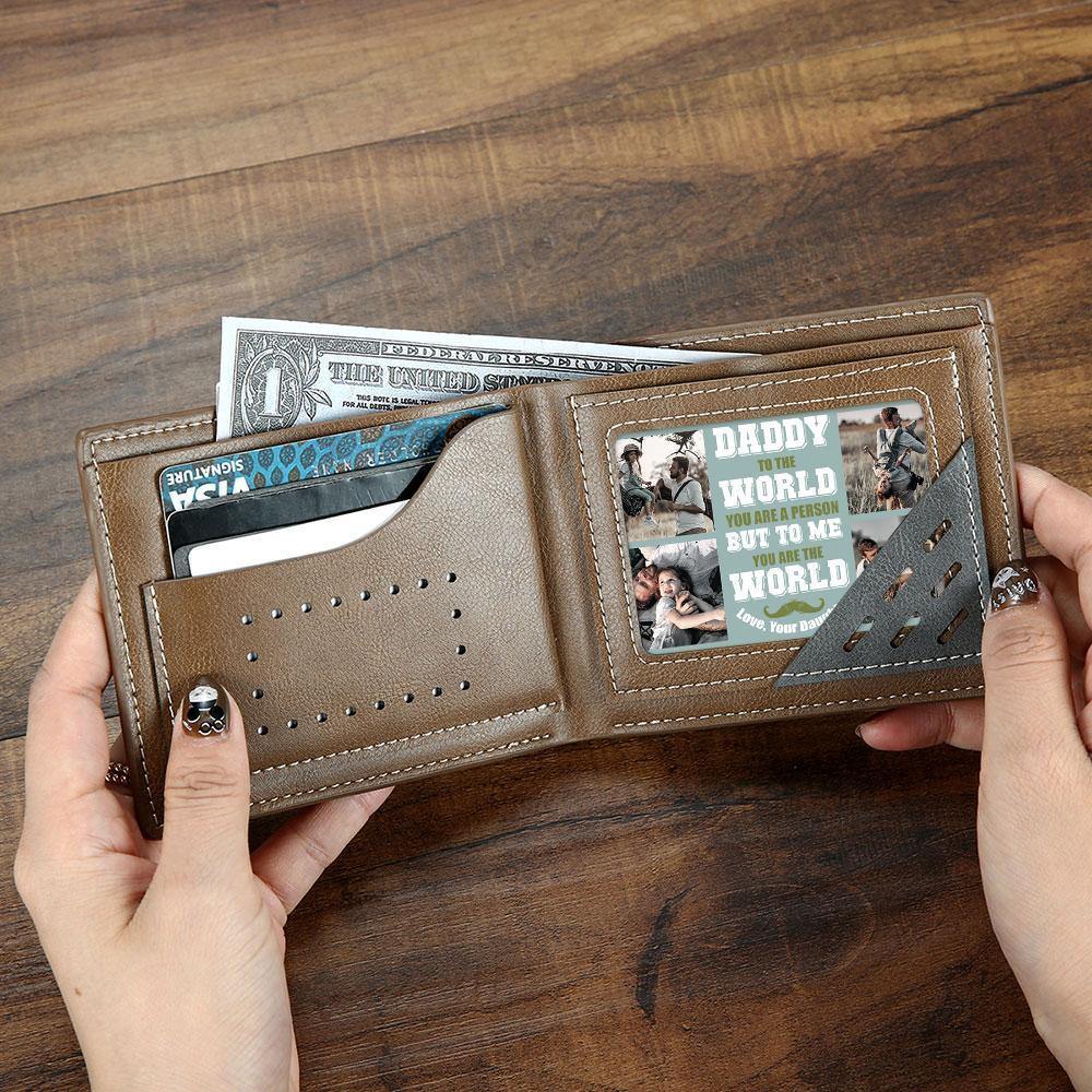 Photo Wallet Insert Card Love Dad - soufeelus