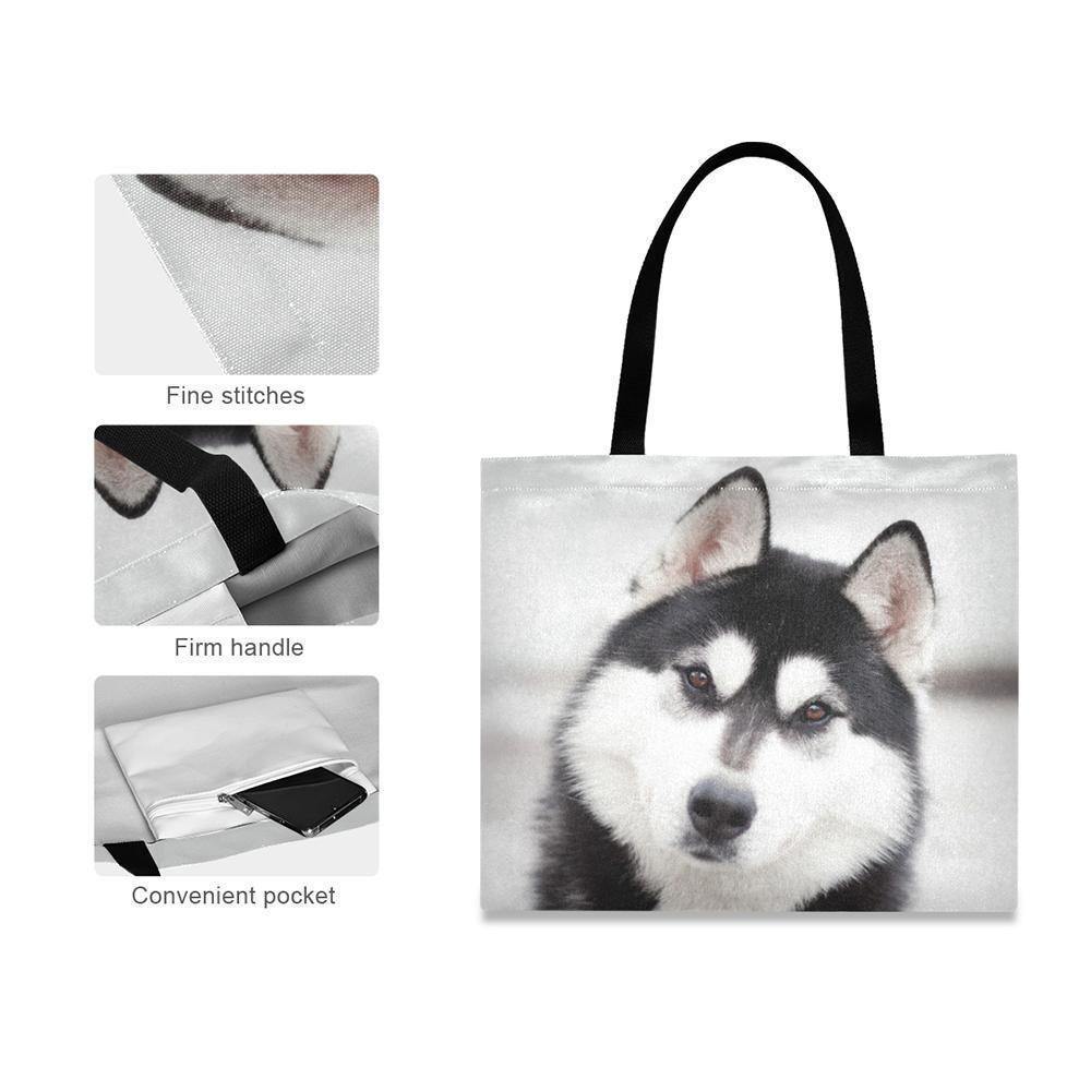 Photo Canvas Handbag Useful - soufeelus