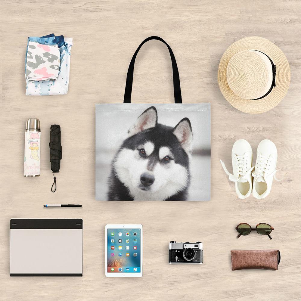 Photo Canvas Handbag Useful - soufeelus