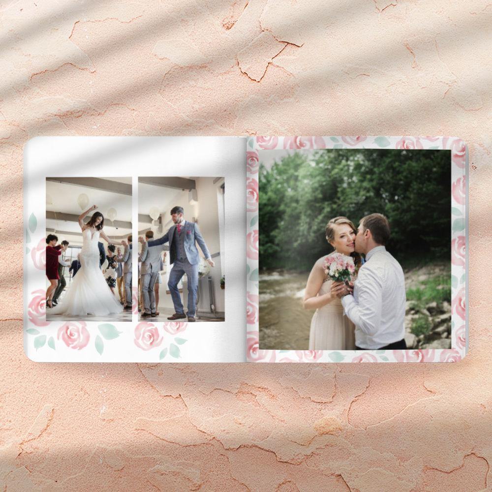 Custom Photo Books Wedding Cards Personalised Wedding Gift For Love 4*4inch - soufeelus