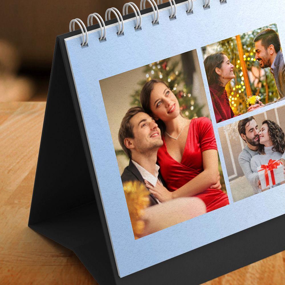 Personalised Calendar 2021-2022 Desk Calendar Gifts for Couple - soufeelus