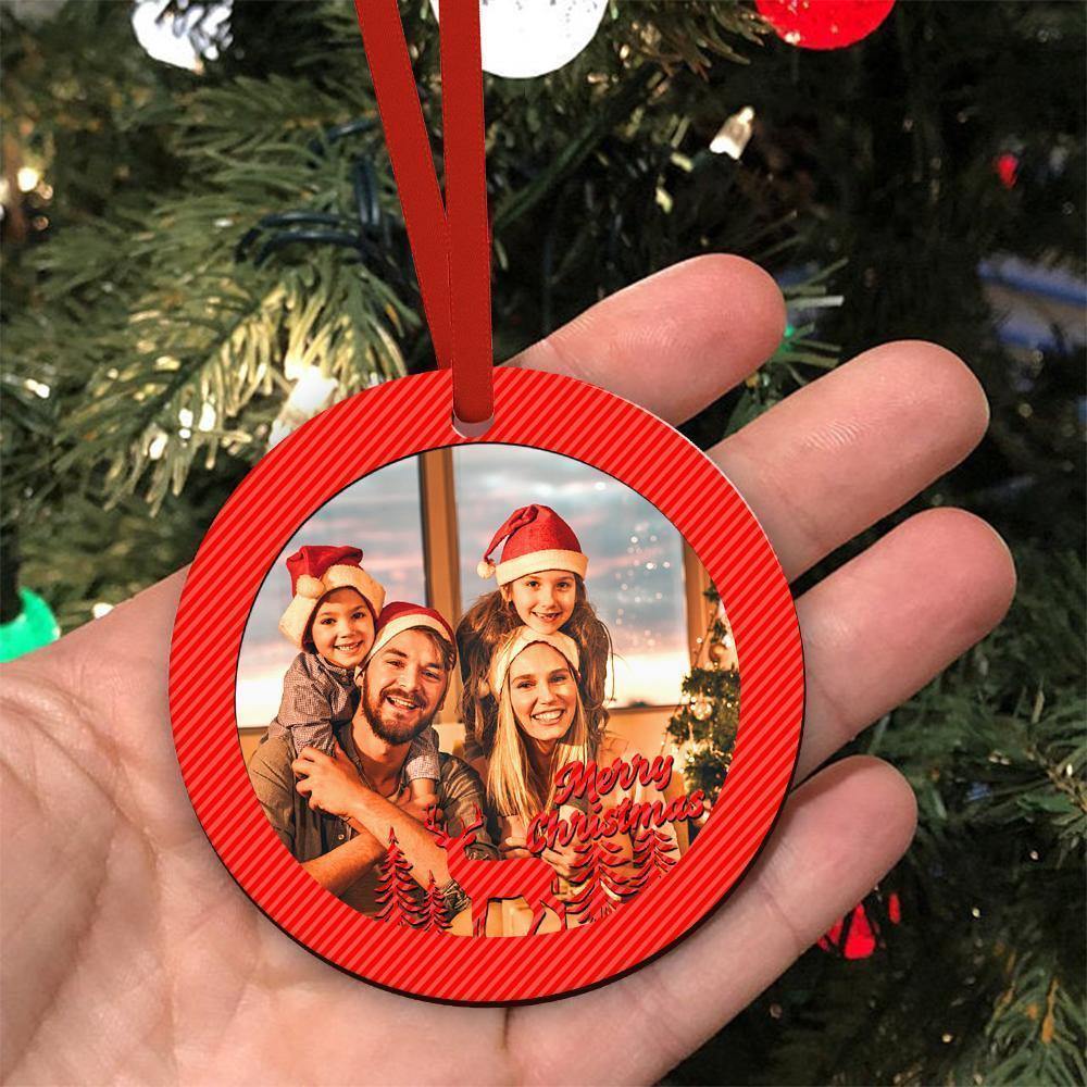 Custom Ornaments, Photo Ornaments Christmas Tree Christmas Gifts for Family - soufeelus