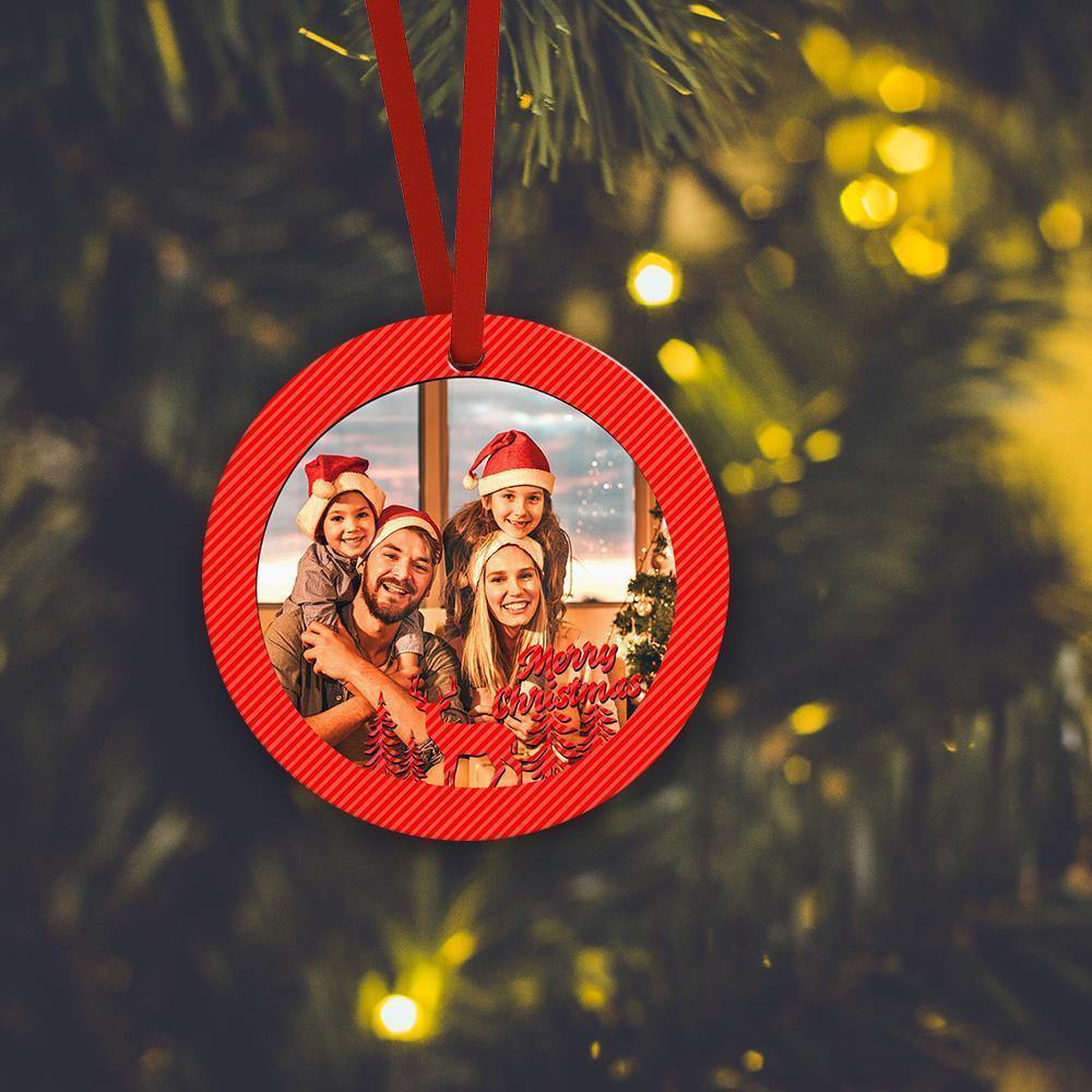 Custom Ornaments, Photo Ornaments Christmas Tree Christmas Gifts for Family - soufeelus