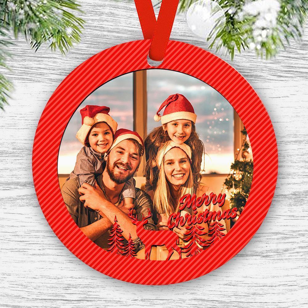 Custom Ornaments, Photo Ornaments Christmas Tree Christmas Gifts for Family - soufeelus