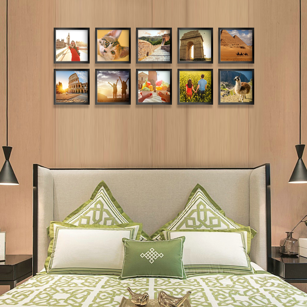 Photo Tiles Wallart Collage Creative Gifts 8"*8" - soufeelus