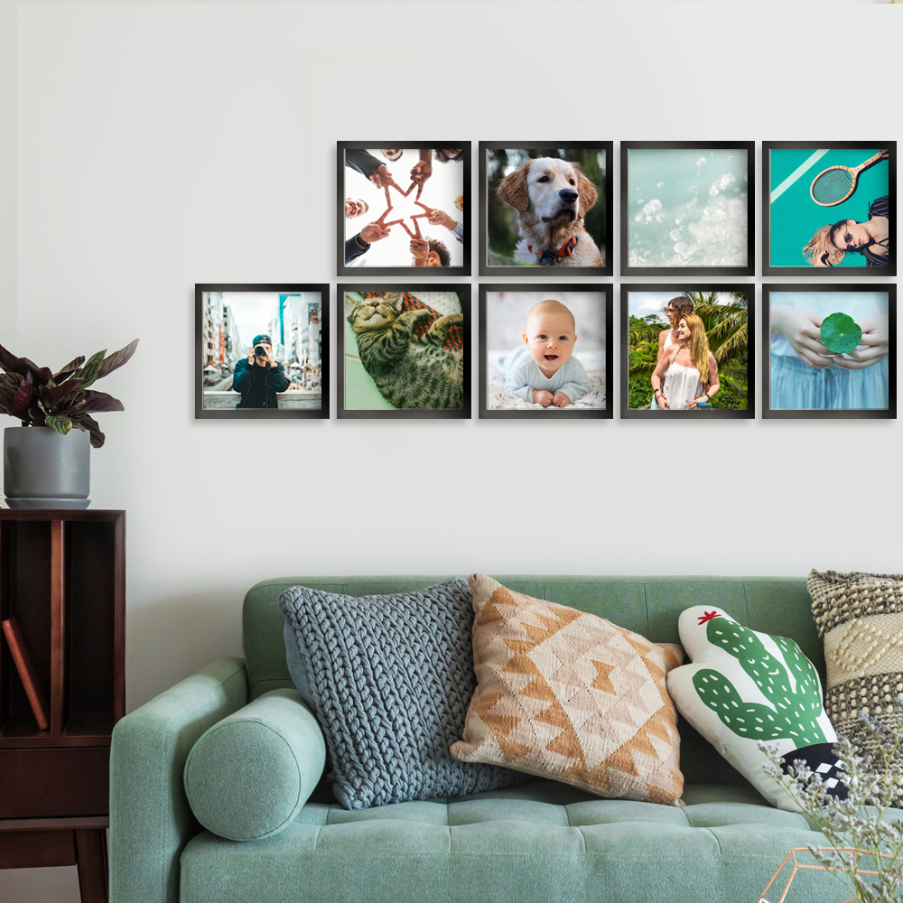 Photo Tiles Wedding Gift, Birthdays, Wall Designs 8"*8" - soufeelus