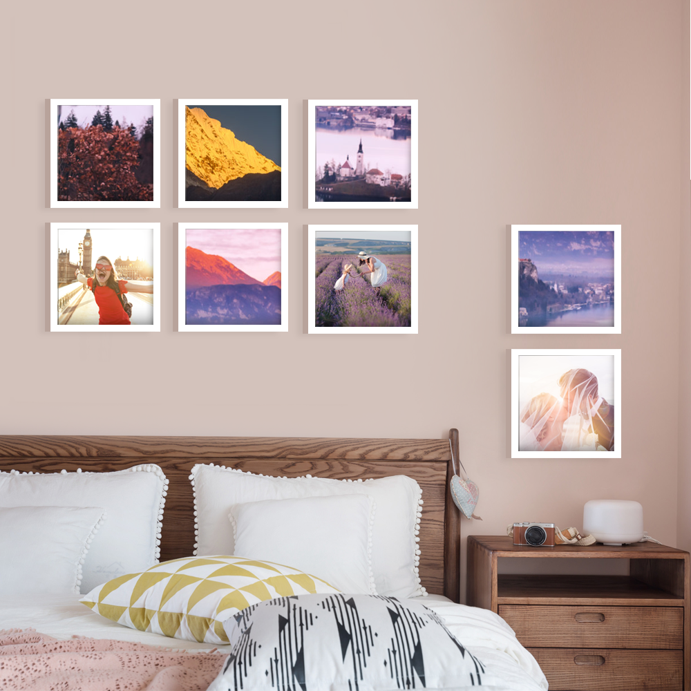 Photo Tiles Wedding Gift, Birthdays, Wall Designs 8"*8" - soufeelus