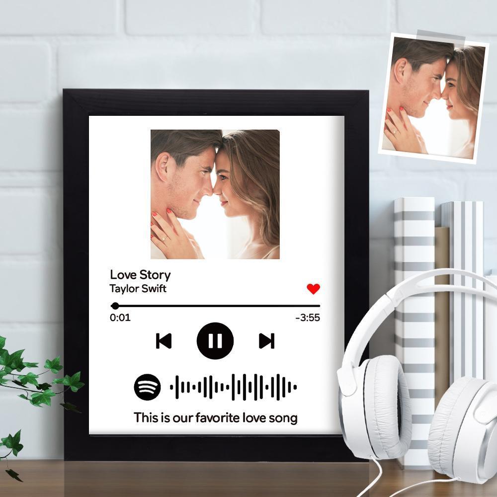 Spotify Frame - Custom Spotify Code Music Frame (7"&10")