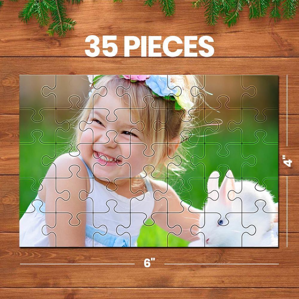 Personalized Photo Puzzles Custom Jigsaw Puzzle Mother's Day Gifts