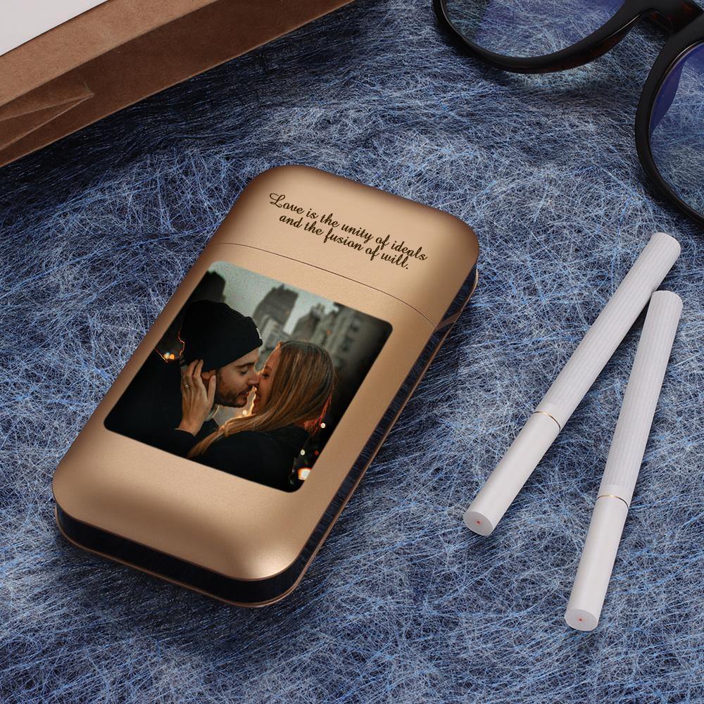 Personalised Cigarette Case with Engraved Photo Cigarette Case Best Gifts for Him - soufeelus