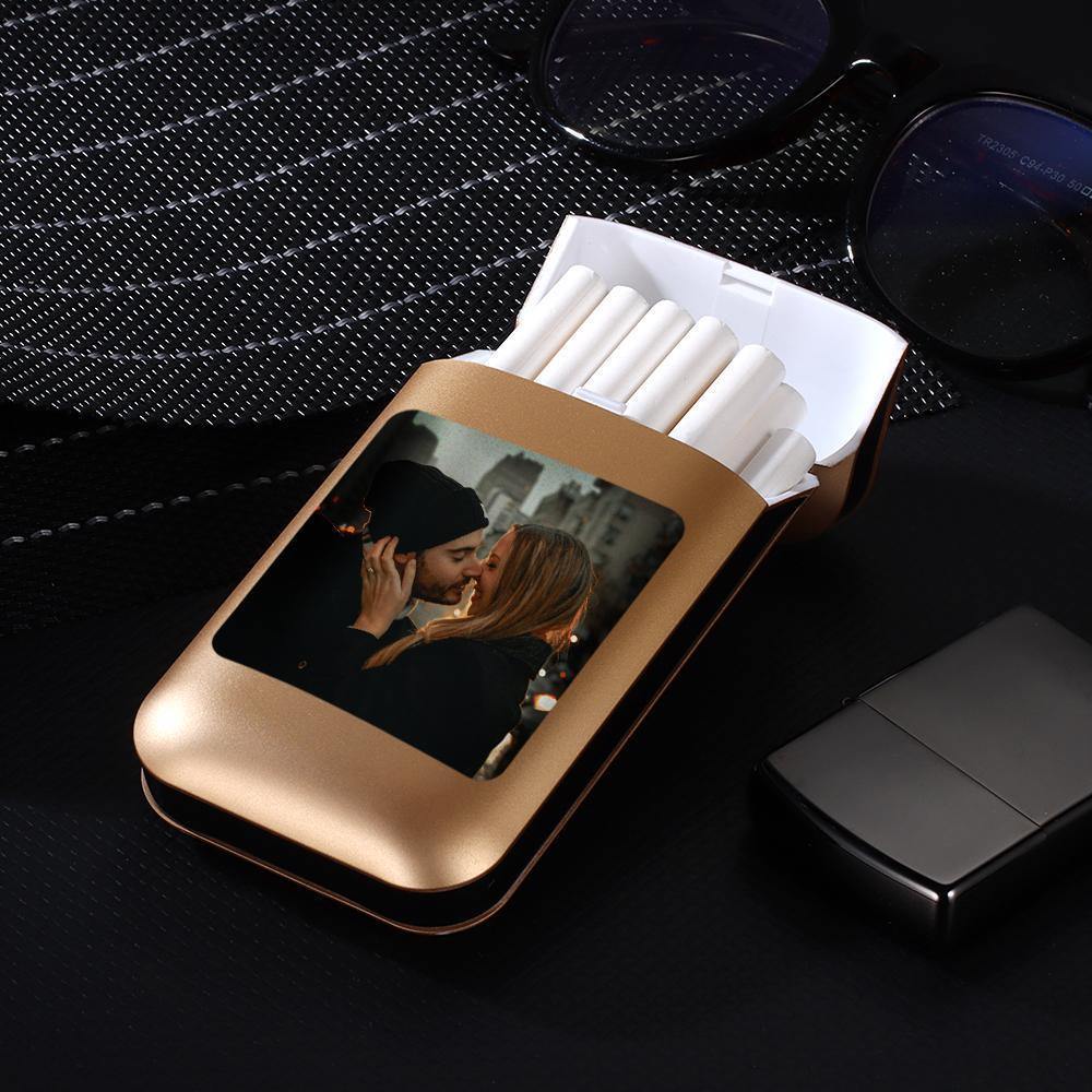 Personalised Cigarette Case with Engraved Photo Cigarette Case Best Gifts for Him - soufeelus