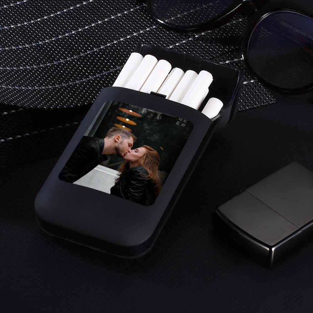 Cigarette Case with Engraved Custom Cigarettes Holder Memorial Gifts - soufeelus