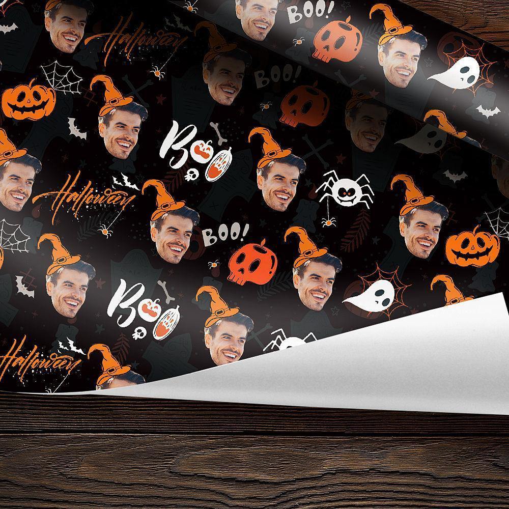 Happy Halloween Custom Face Geschenkverpackung für Halloween - soufeelus
